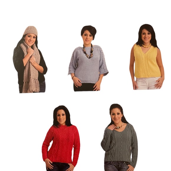 Easy Cable Knits for All Seasons by Knight-Bowman, Andra Knitting Book Patterns - Picture 3 of 5